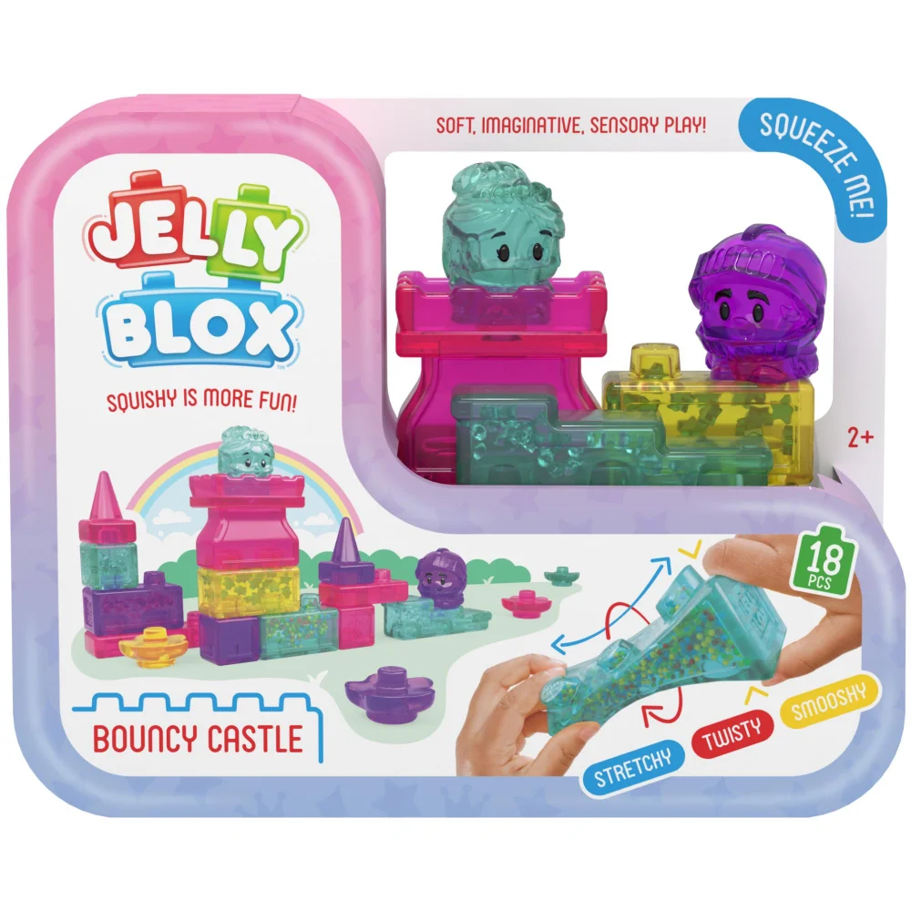 Jelly Blox Bouncy Castle Building Blocks Playset Image 1