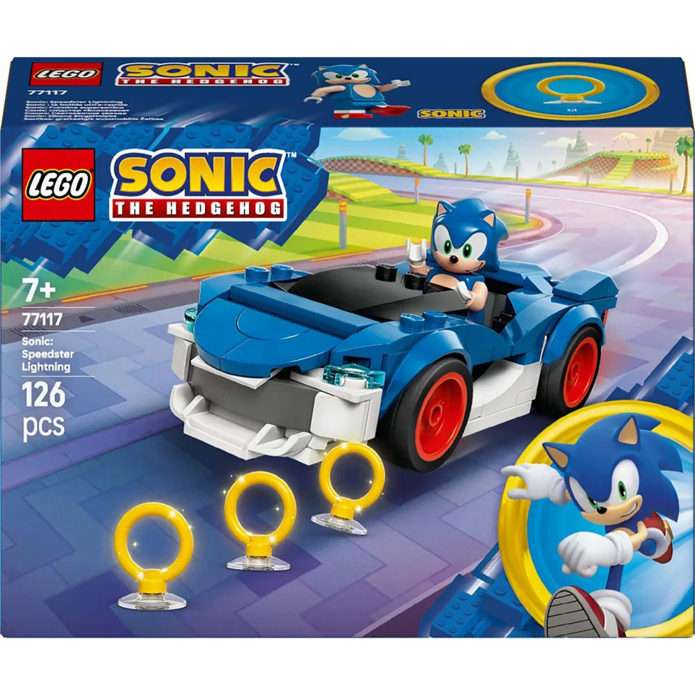 LEGO Sonic the Hedgehog Speedster Lightning Construction Set 77117 Image 1