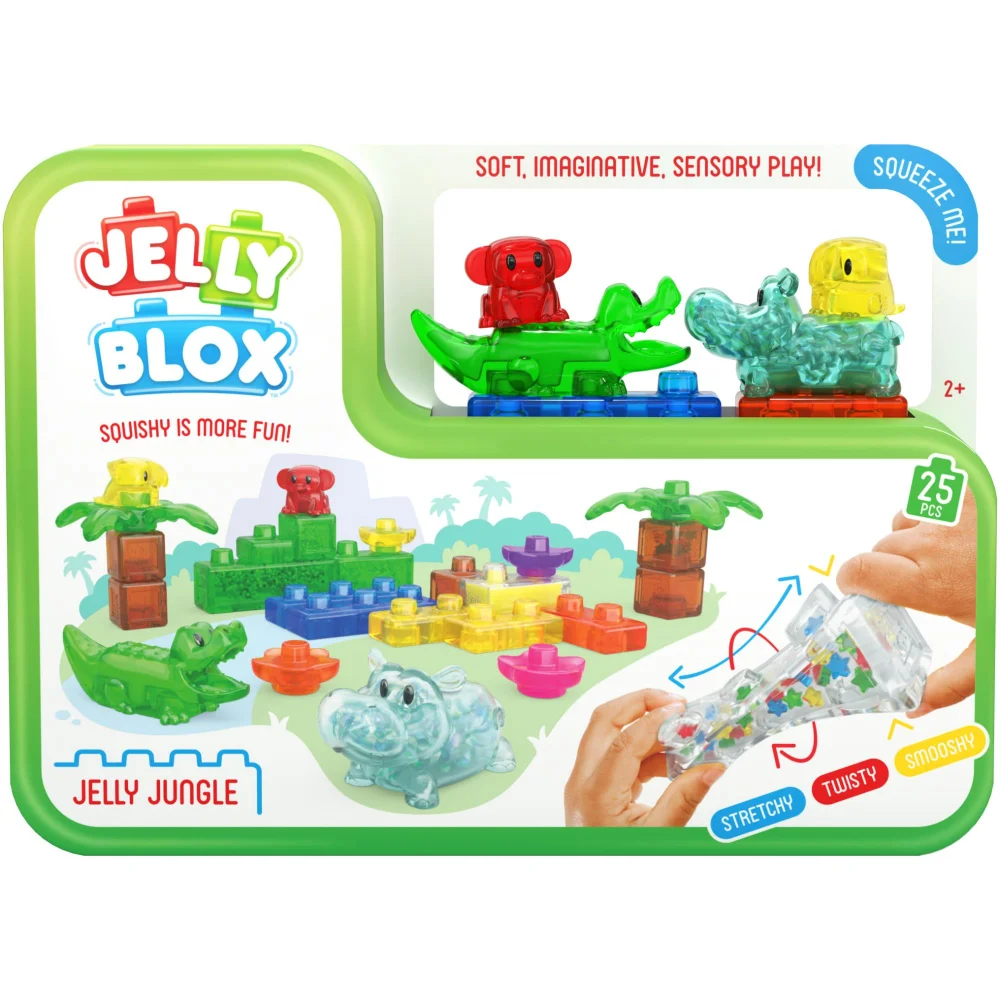 Jelly Blox Jelly Jungle Building Blocks Playset Image 1