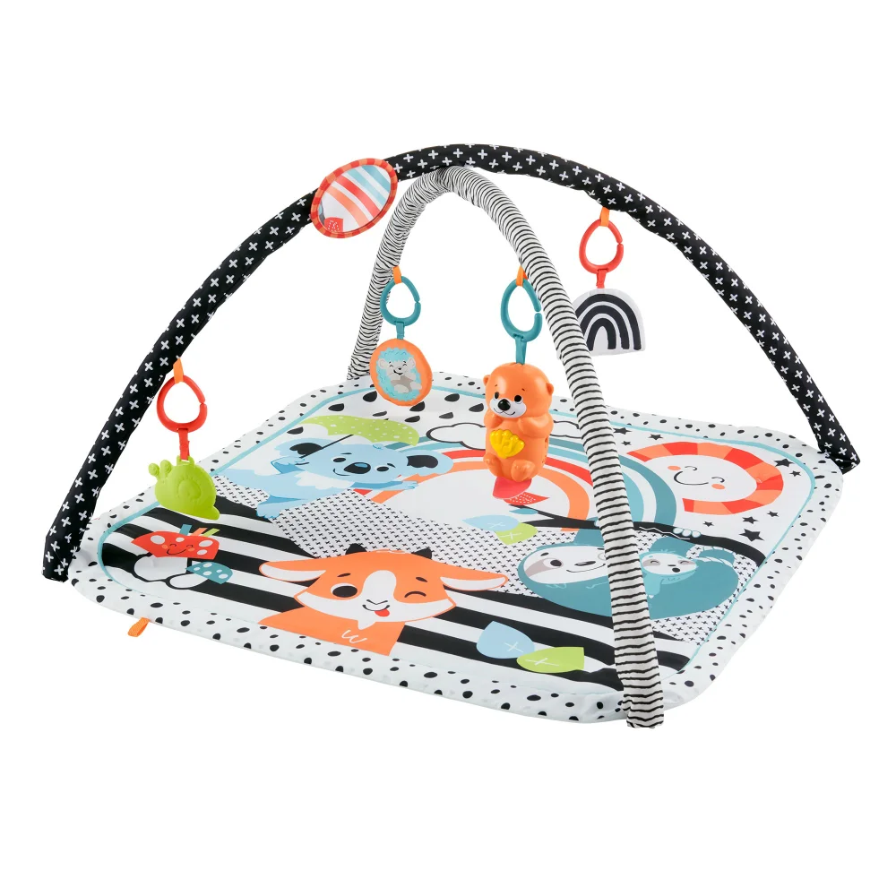 Fisher Price 3 in 1 Music Glow and Grow Gym Image 1