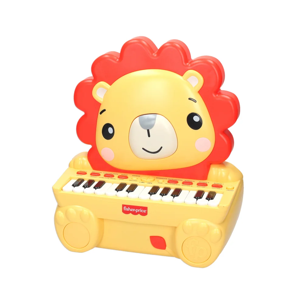 Fisher Price Lion Keyboard 24 Keys Image 1