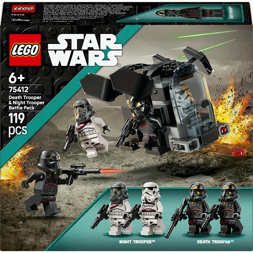LEGO Star Wars Death Trooper And Night Trooper Battle Pack Construction Set 75412 Image 1