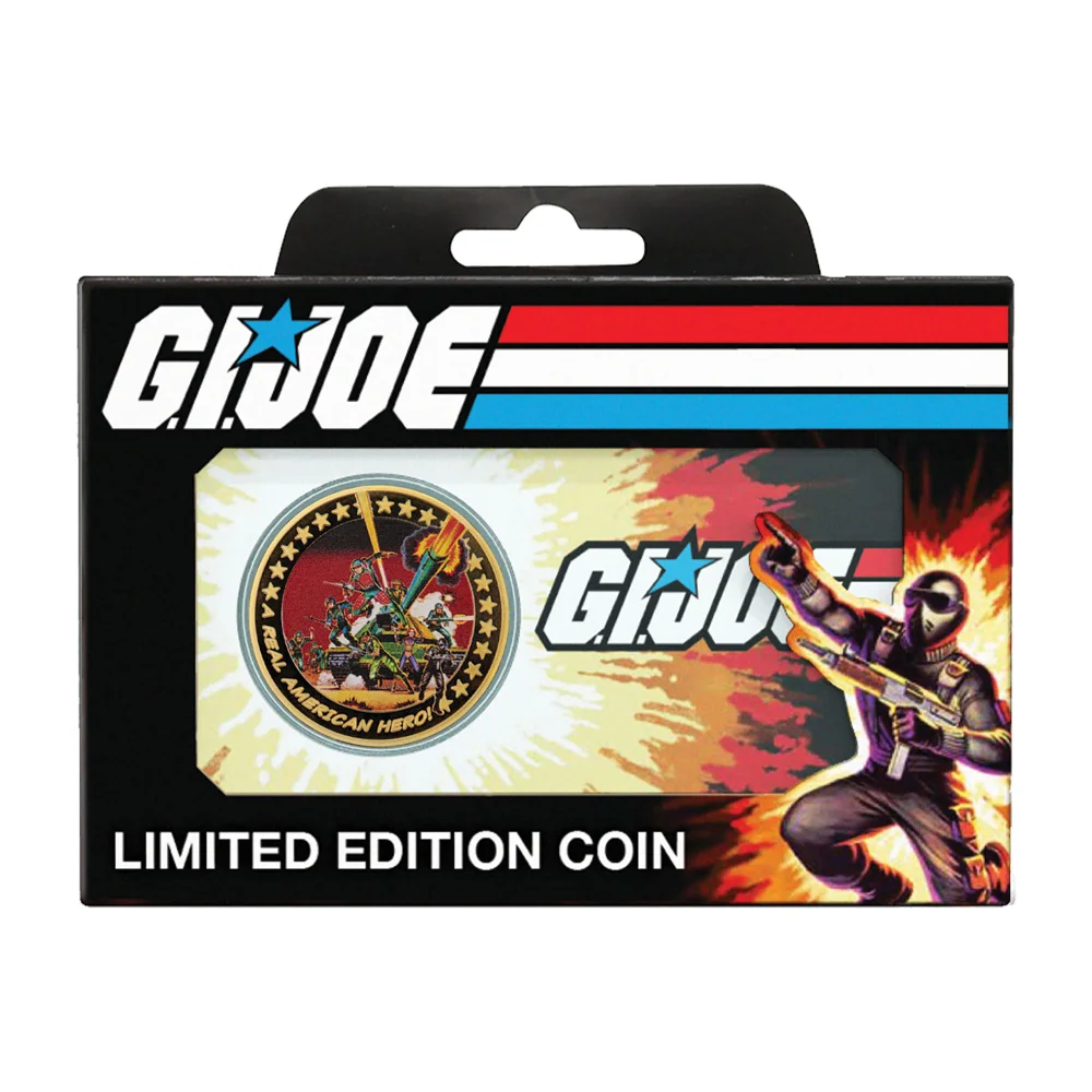 G.I. Joe: A Real American Hero 60th Anniversary 24k Gold Plated Coin Image 1