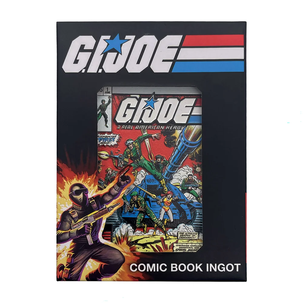 G.I. Joe: A Real American Hero Number 1 Limited Edition Ingot Image 1