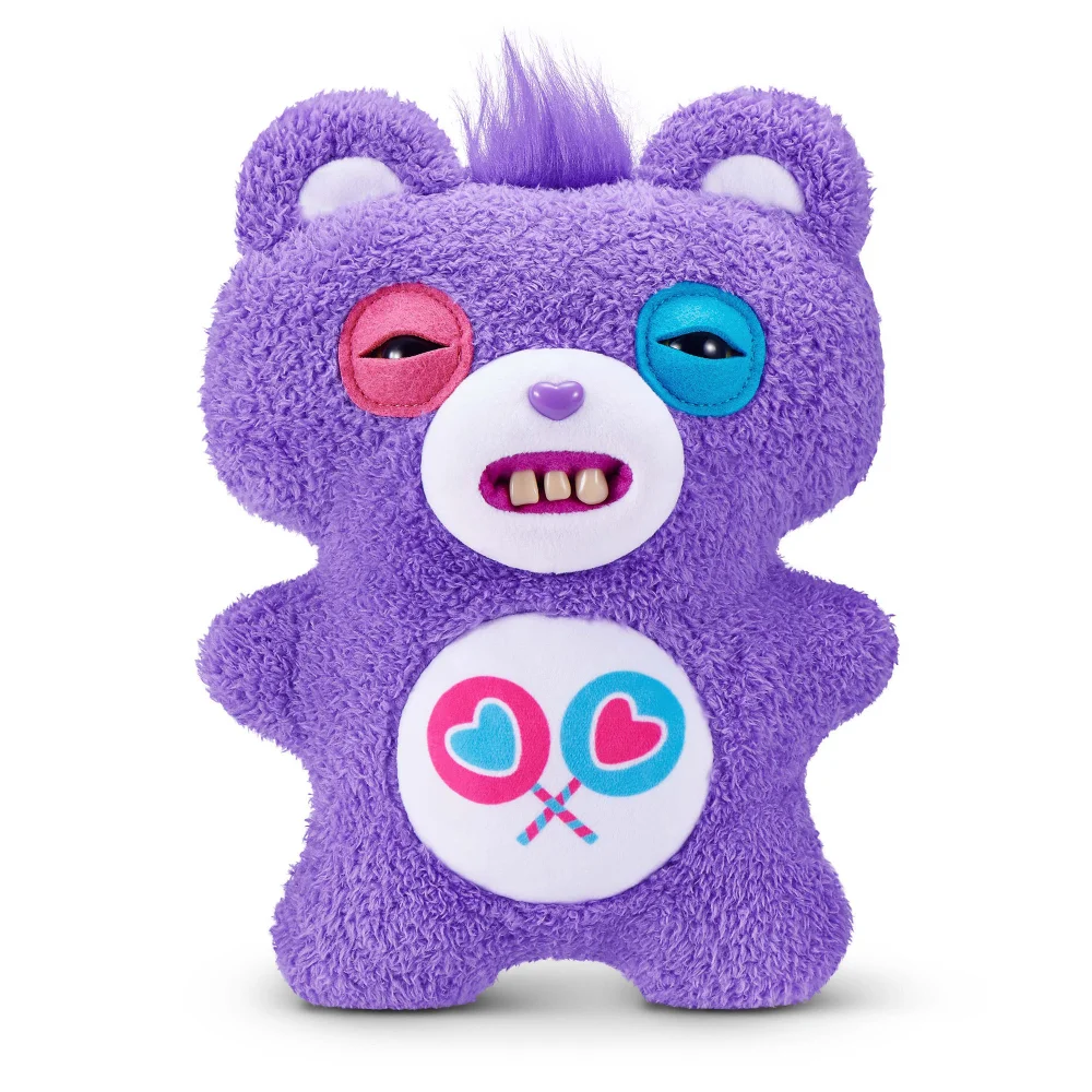 Fuggler Care Bears Share Bear Soft Toy by ZURU Image 1