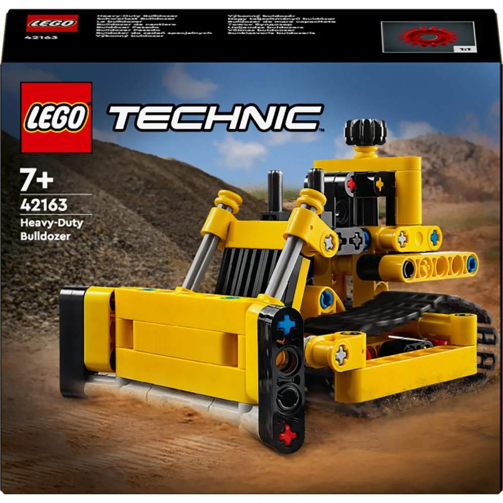 LEGO Technic Heavy-Duty Bulldozer Construction Set 42163 Image 1