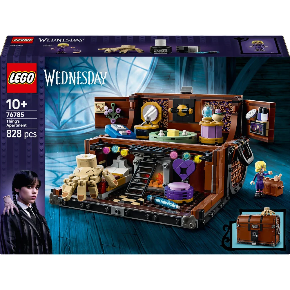 LEGO Wednesday Thing’s Apartment Construction Set 76785 Image 1