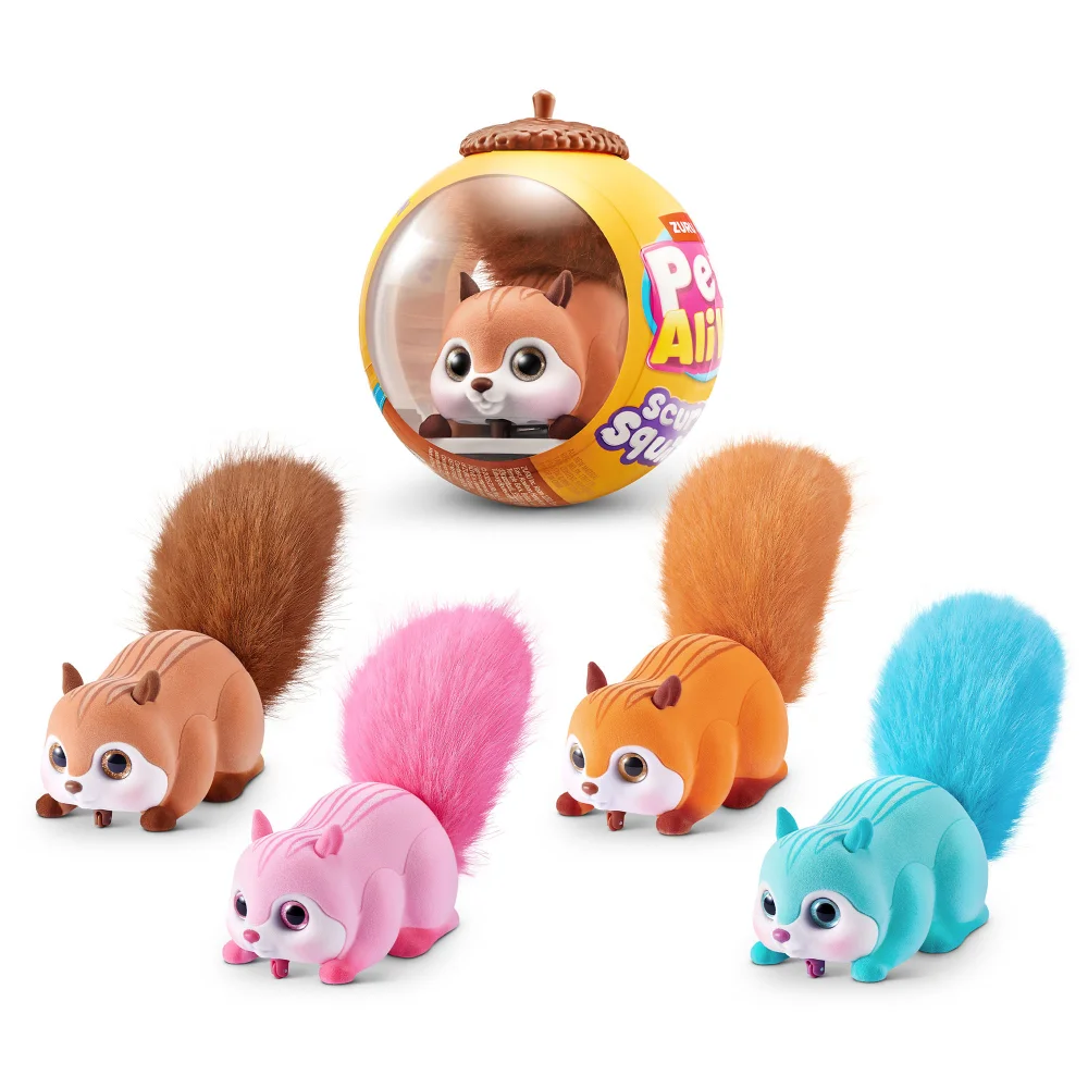 Pets Alive Scurry'n Squirrel Electronic Pet by ZURU (Styles Vary) Image 1