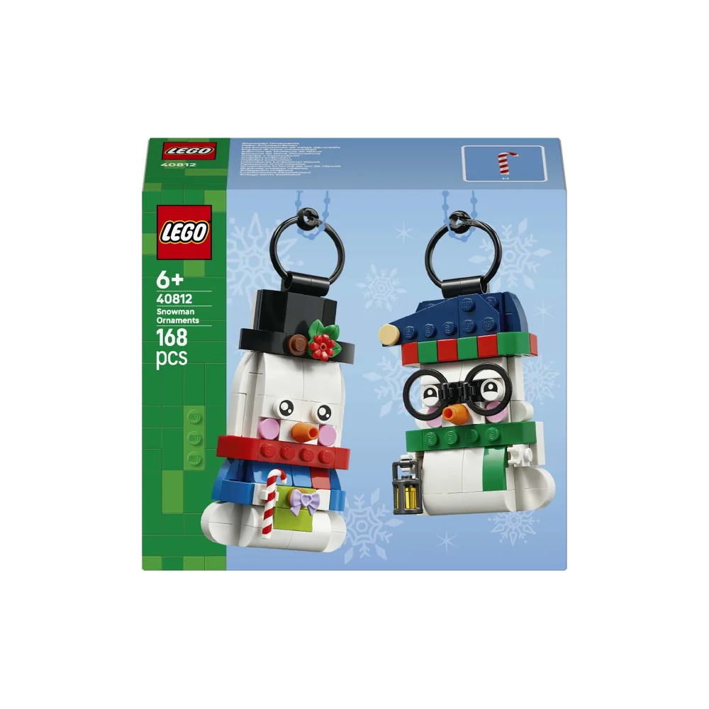 LEGO Snowman Ornaments Construction Set 40812 Image 1