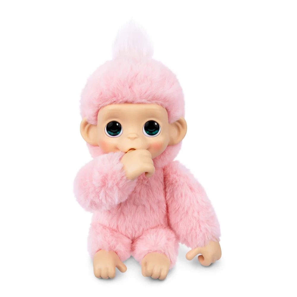Little Live Pets My Baby Monkey Minis Luna Lemon Electronic Pet Image 1