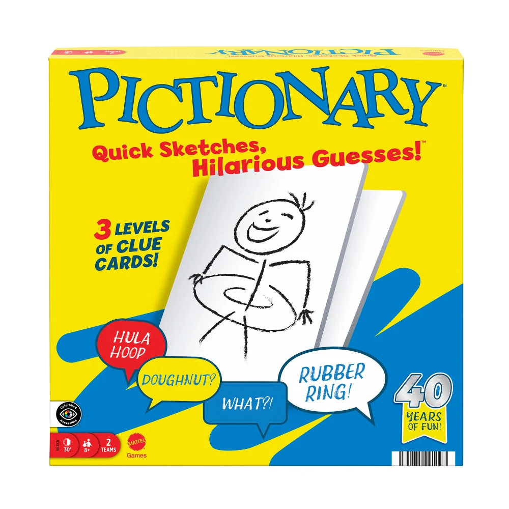 Pictionary Family Board Game Image 1