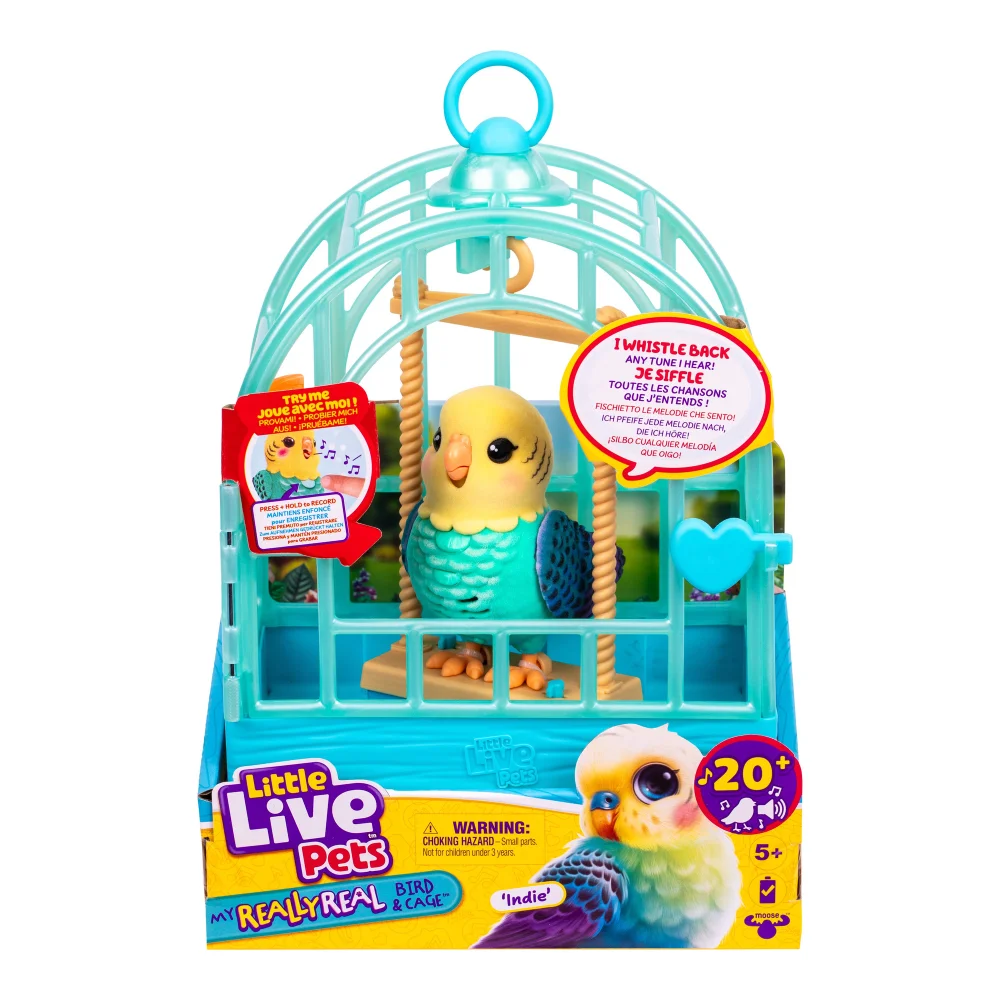Little Live Pets My Really Real Bird And Cage Indie Electronic Pet Image 1