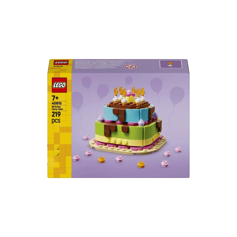LEGO Birthday Party Cake Construction Set 40815 Image 1