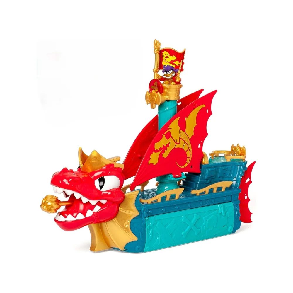Piratix Dragon Ship Playset Image 1