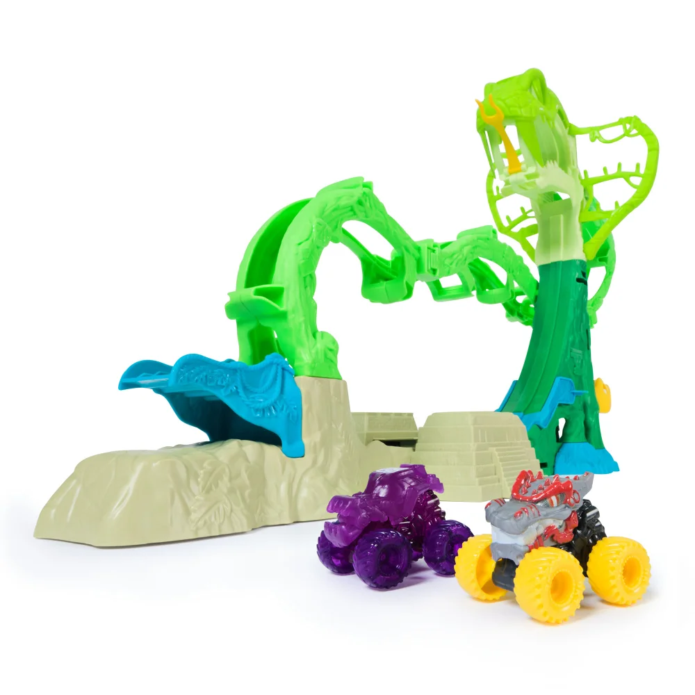 Monster Jam Cobra's Crazy Escape Race Track Mini Jams Image 1