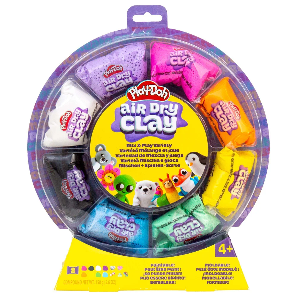 Play-Doh Air Dry Clay Wheel Variety Playset Image 1