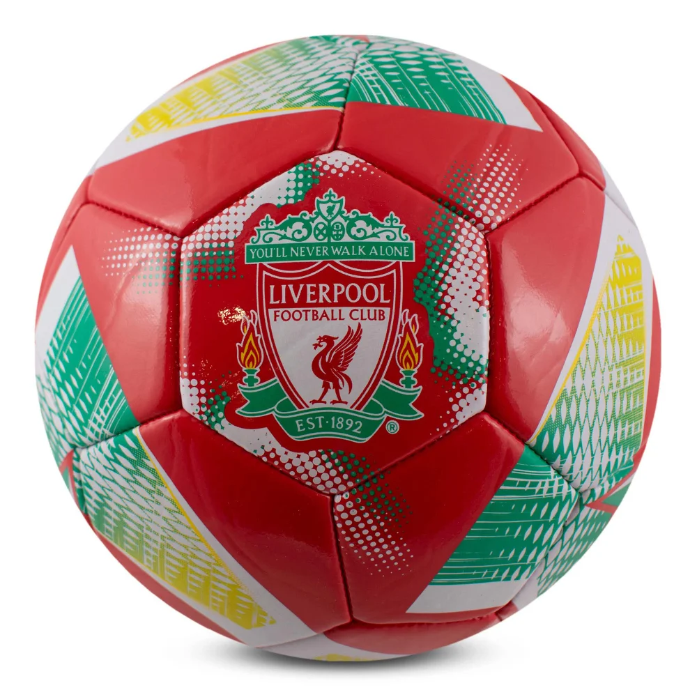 Liverpool FC Size 3 Spiral Football Image 1
