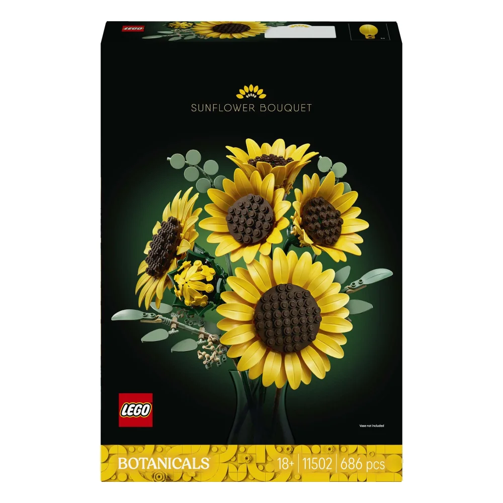 LEGO Botanicals Sunflower Bouquet Construction Set 11502 Image 1