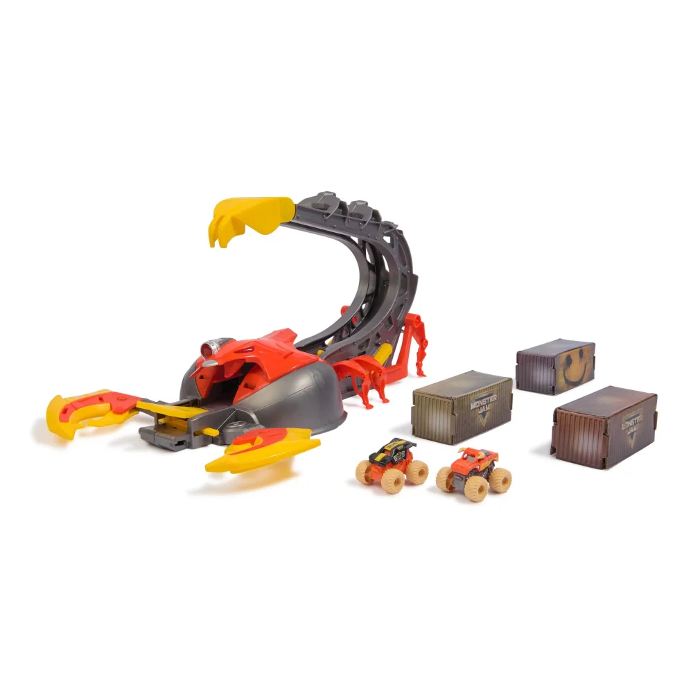 Monster Jam Mini Jams El Toro Loco Venom Velocity Scorpion Playset Image 1
