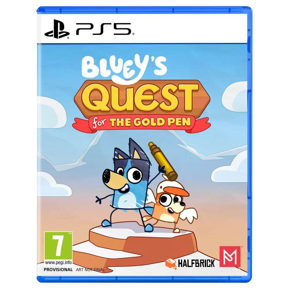 PlayStation 5 Bluey's Quest for the Gold Pen Game Image 1