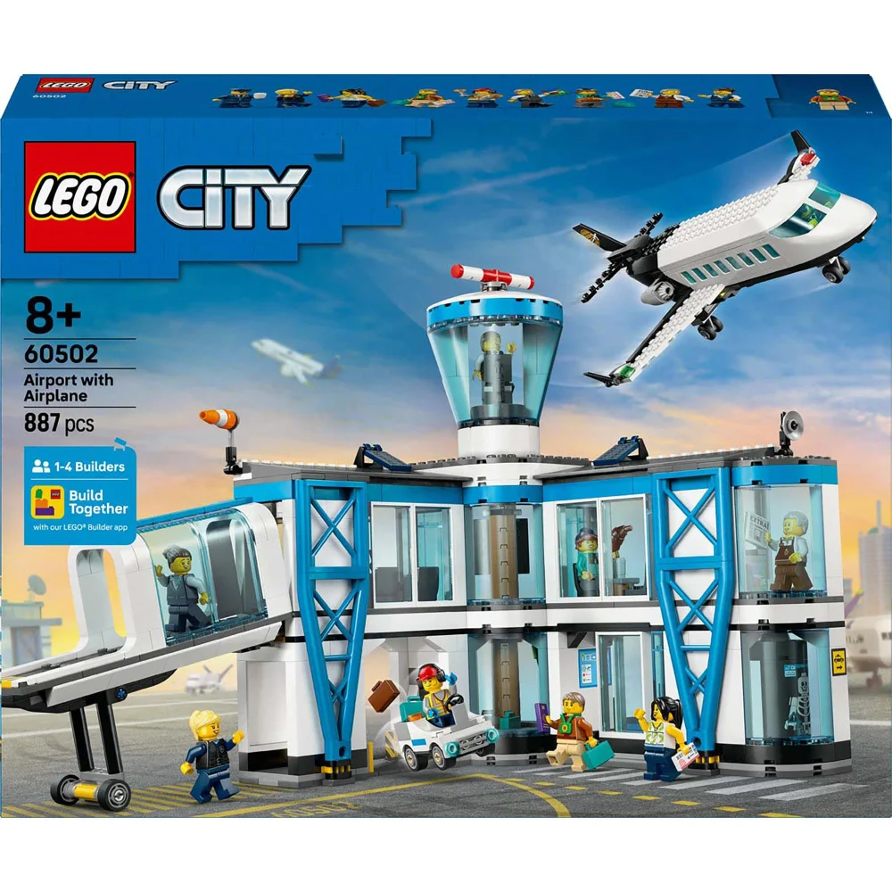 LEGO City Airport with Airplane Construction Set 60502 Image 1