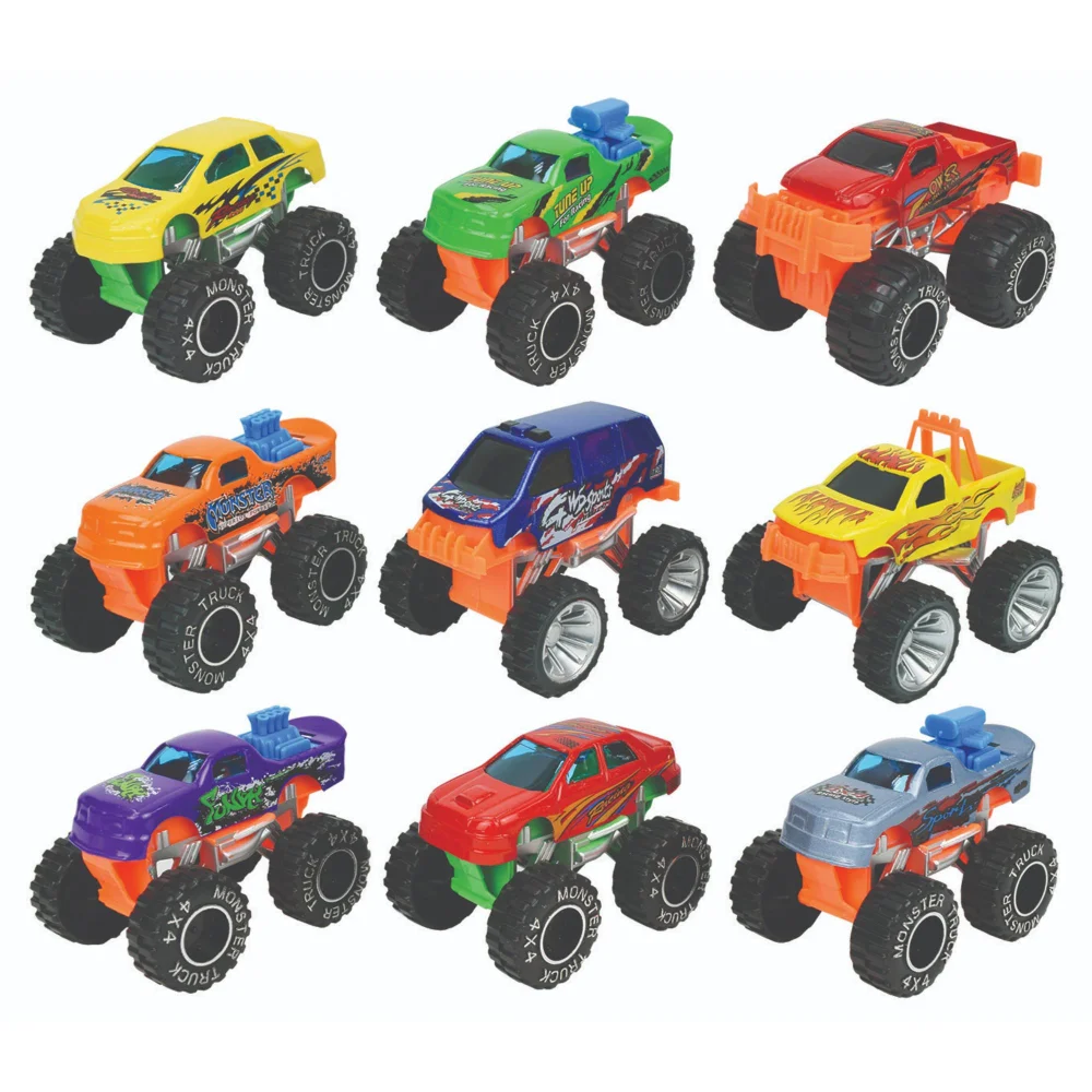 Monster Mayhem 9-Pack 8.5 cm Vehicle Image 1