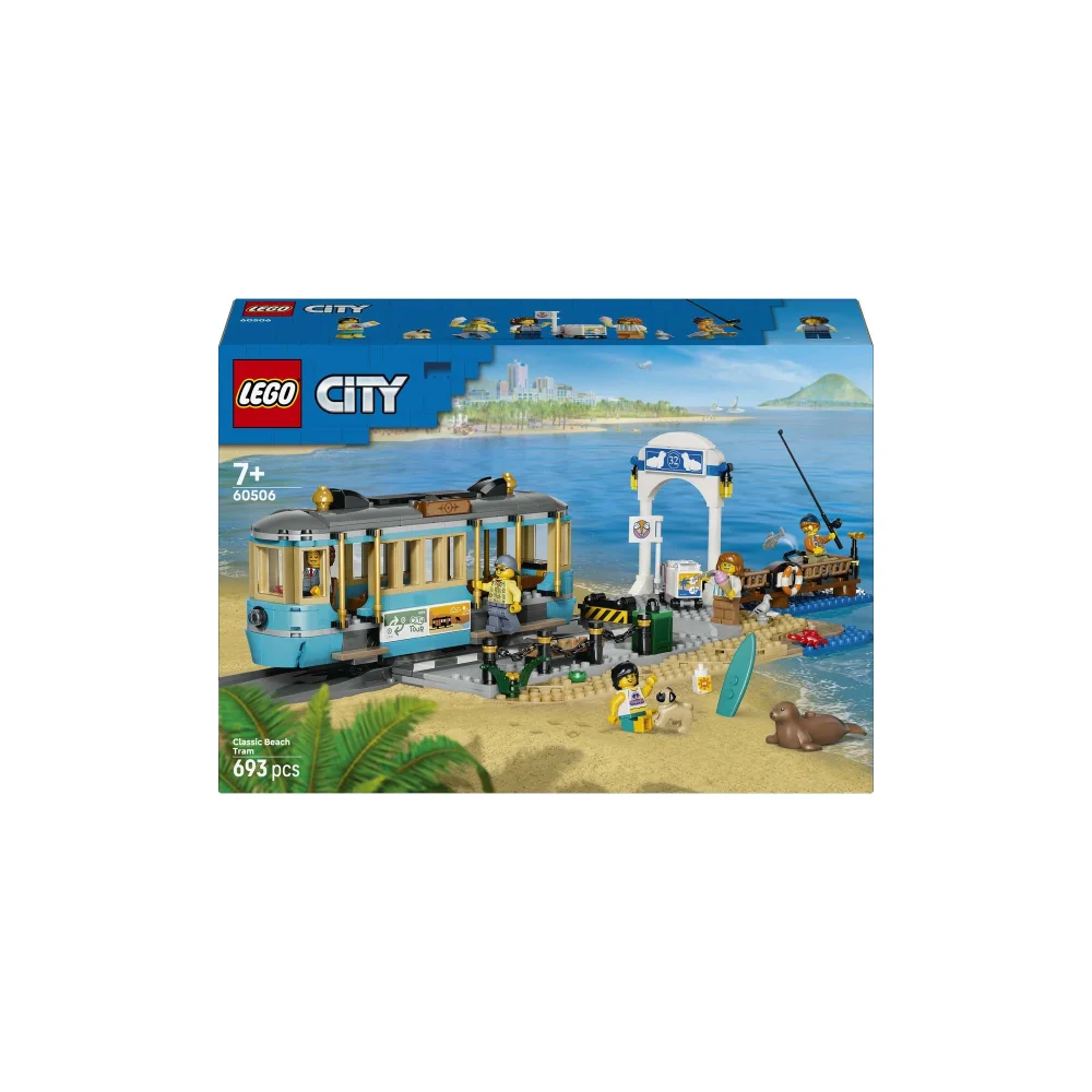 LEGO City Classic Beach Tram Construction Set 60506 Image 1