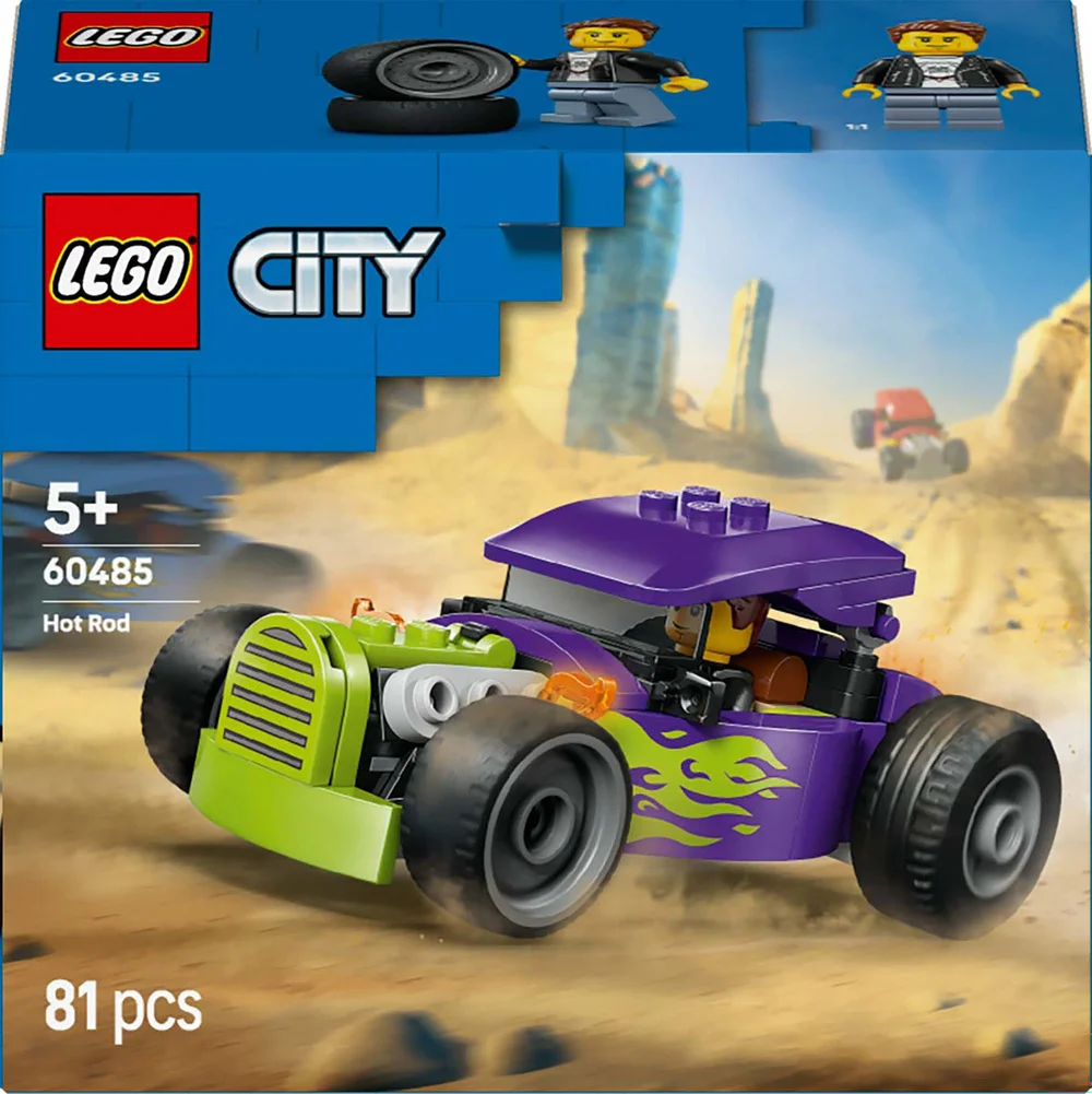 LEGO City Hot Rod Construction Set 60485 Image 1