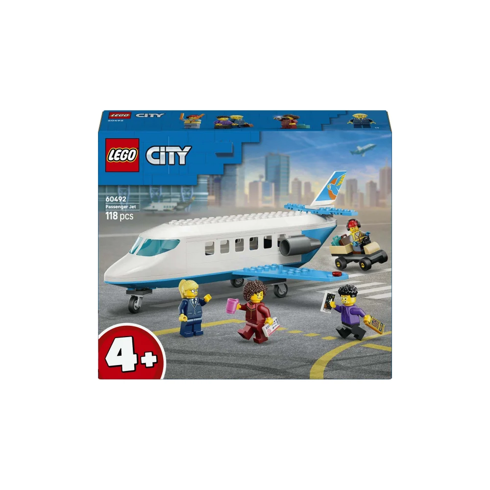LEGO City Passenger Jet Construction Set 60492 Image 1