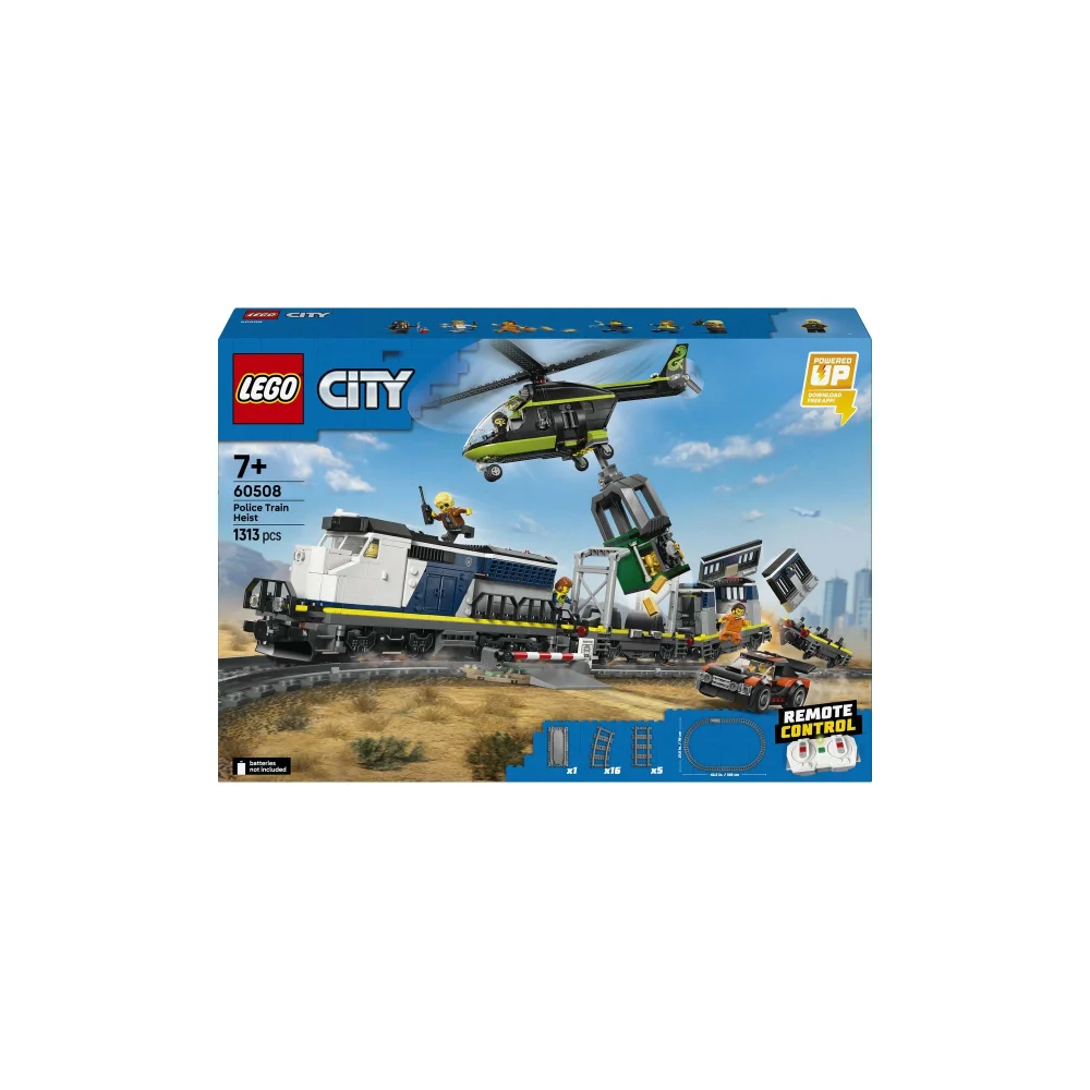 LEGO City Police Train Heist Construction Set 60508 Image 1