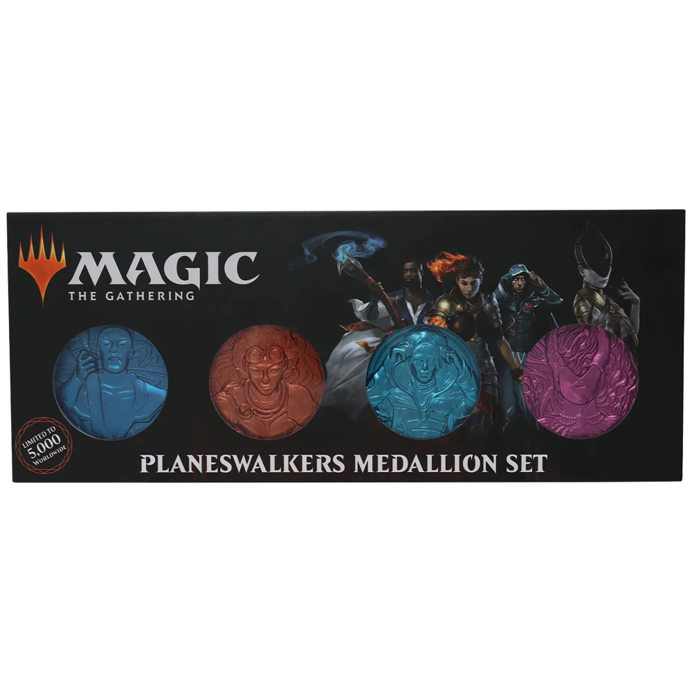 Magic the Gathering Limited Edition Planeswalkers Medallion Collection Image 1