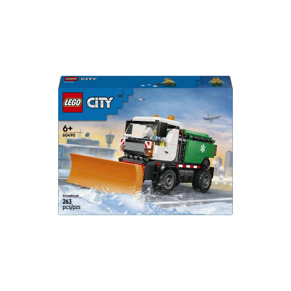 LEGO City Snowplough Construction Set 60490 Image 1