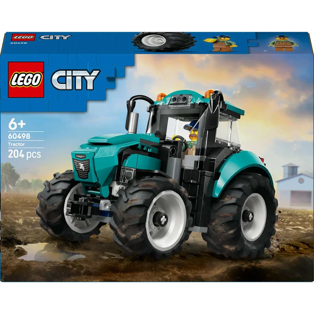 LEGO City Tractor Construction Set 60498 Image 1