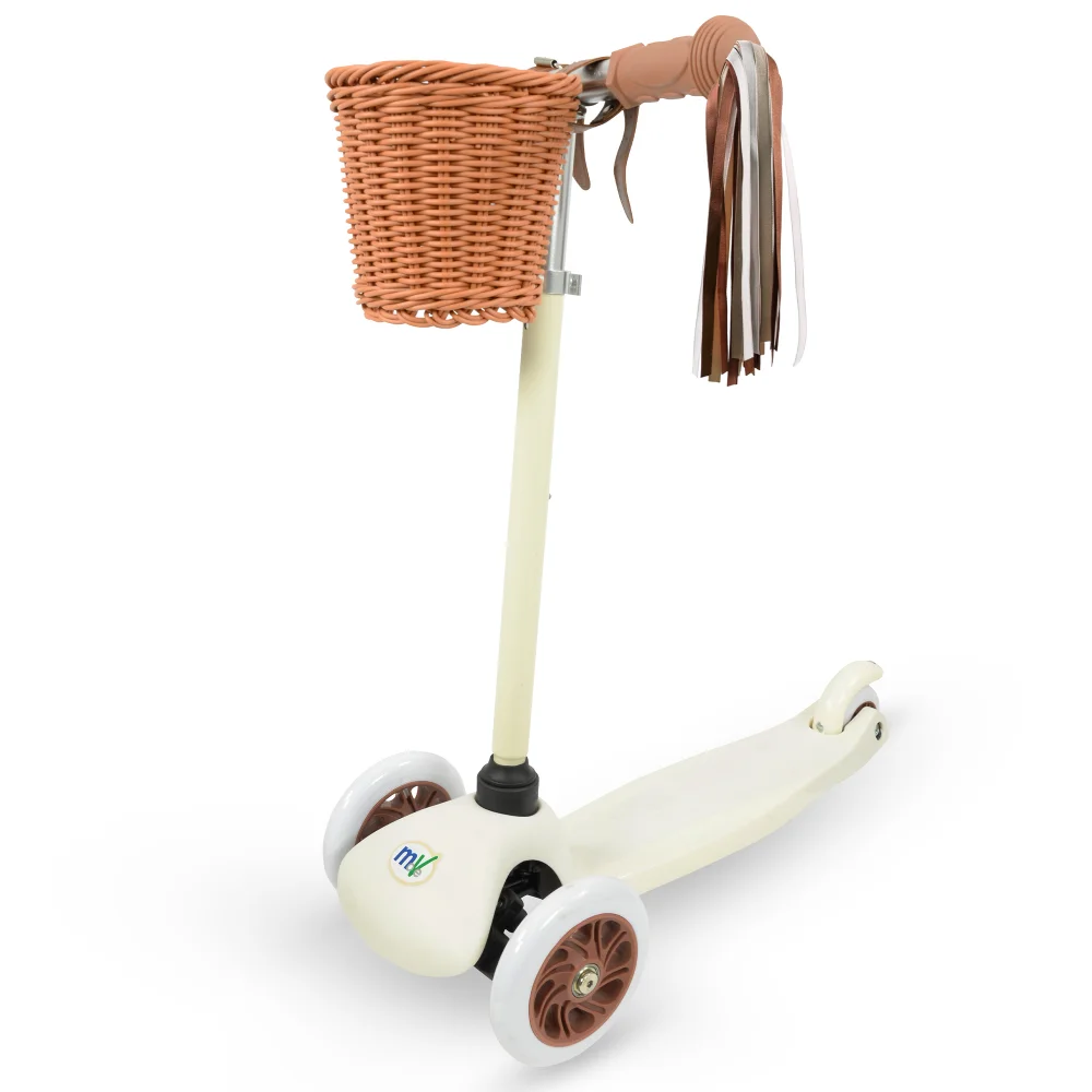 MoVe Tilt and Turn 3 Wheeled Scooter with Basket Image 1