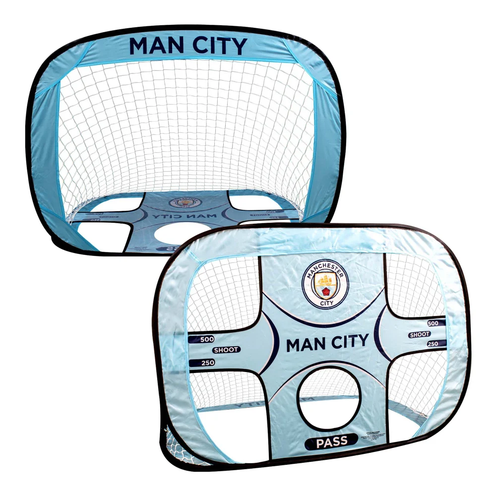 Manchester City FC 2 In 1 Pop Up Goal Image 1