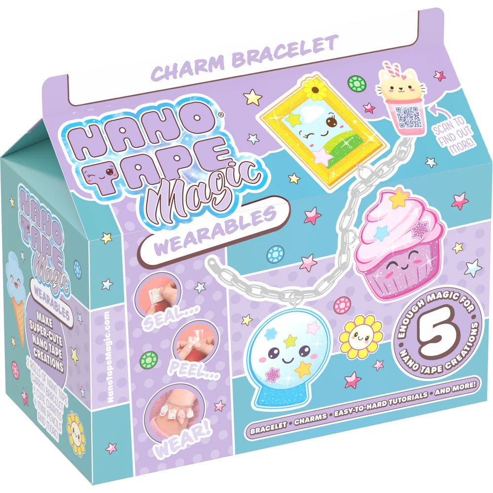 Nano Tape Magic Wearable Charm Bracelet Craft Set Image 1