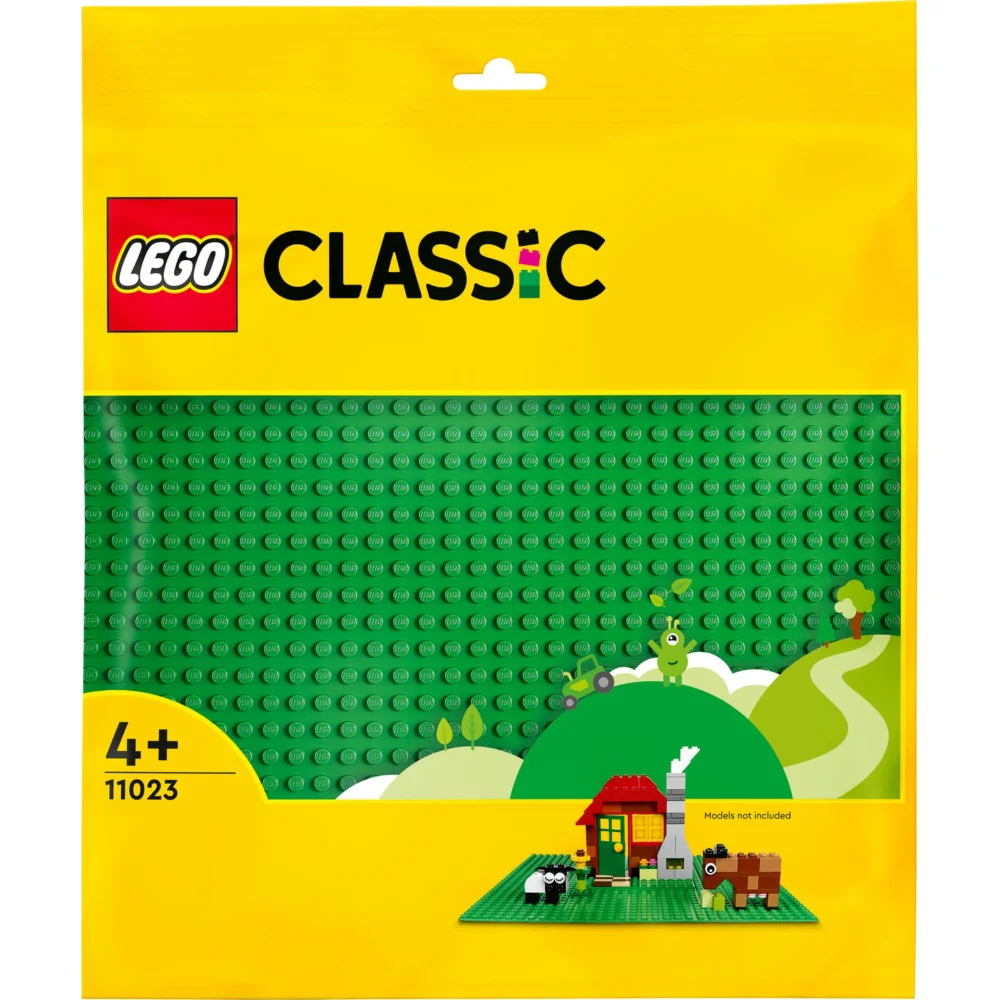 LEGO Classic Green Construction Baseplate 11023 Image 1