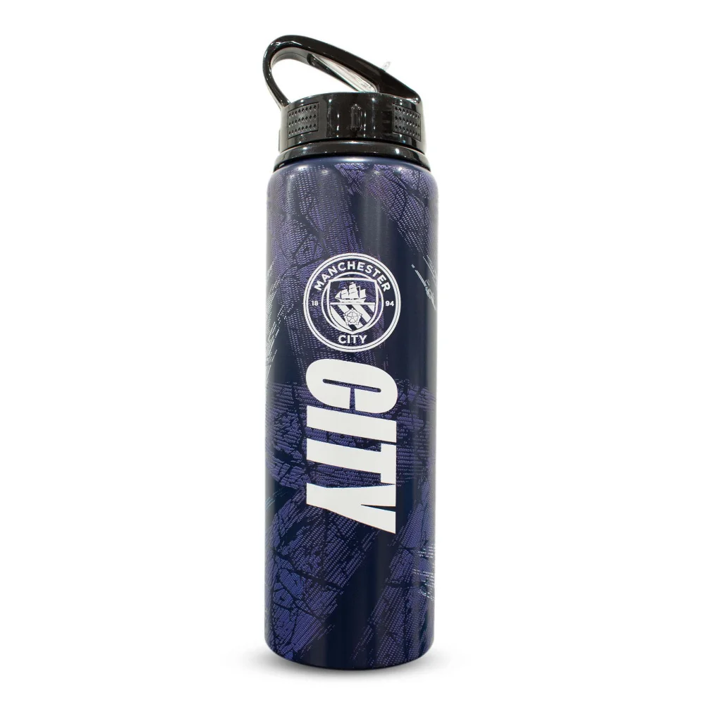 Manchester City FC 750ml 3D Aluminium Bottle Image 1