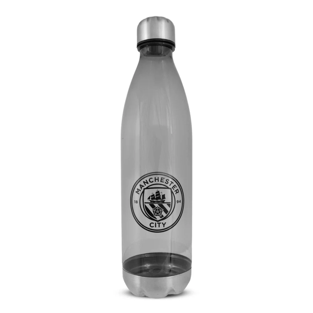 Manchester City FC Clear 1L Water Bottle Image 1
