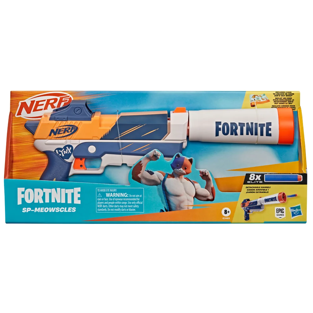 Nerf Fortnite Sp-Meowscles Blaster Image 1
