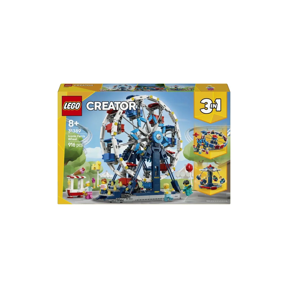 LEGO Creator 3 in 1 Iconic Ferris Wheel Construction Set 31389 Image 1