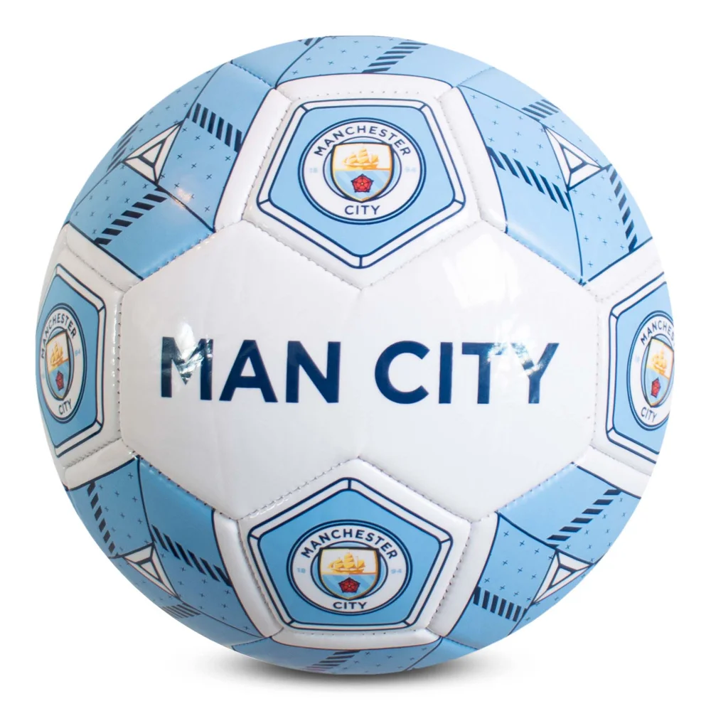 Manchester City FC Size 3 Crest Football Image 1
