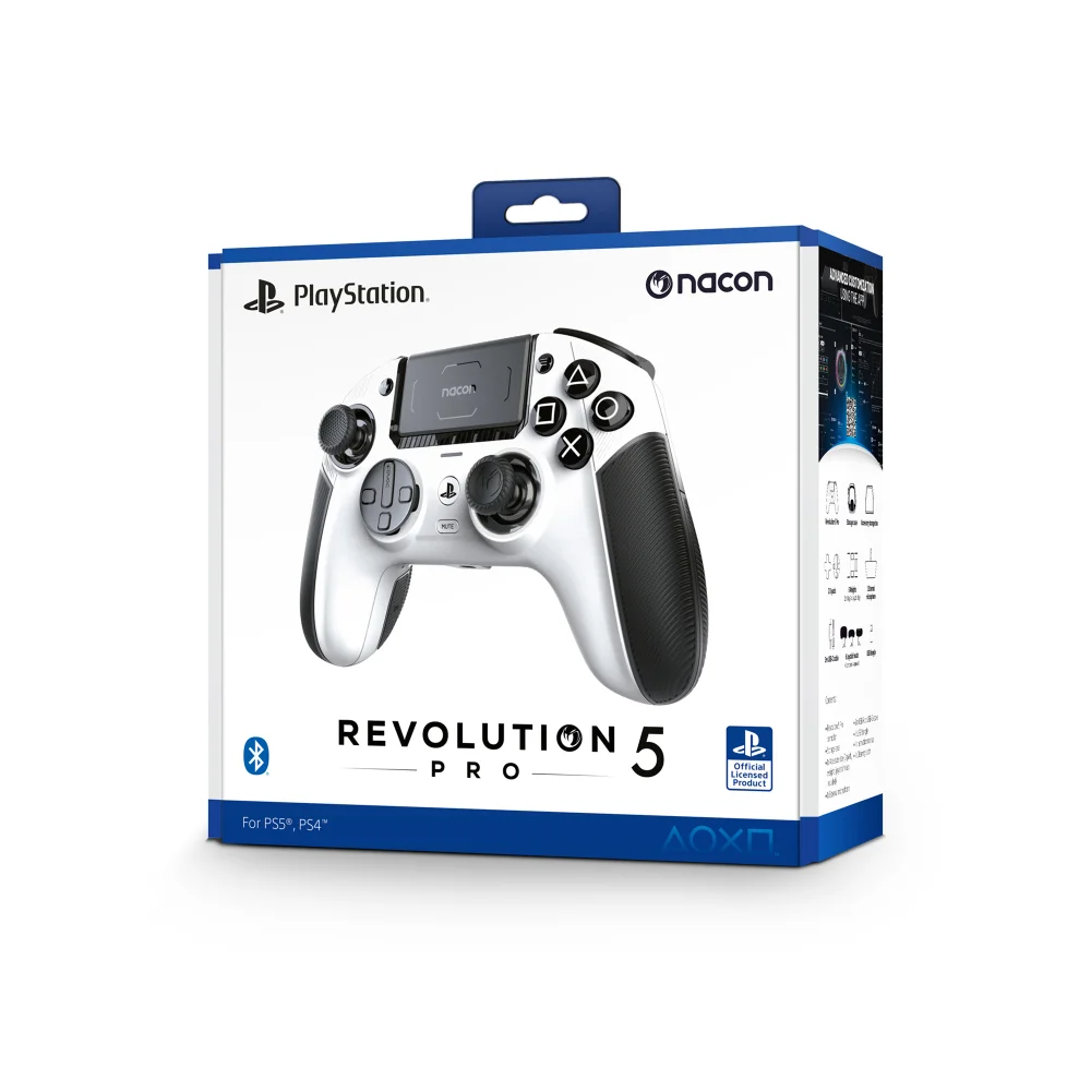 PlayStation Revolution 5 Pro Wireless Controller White Image 1