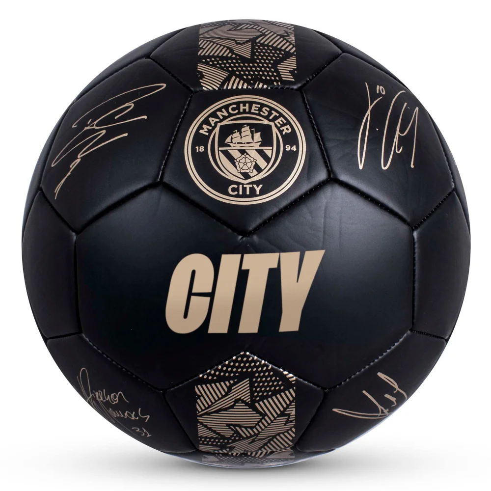 Manchester City FC Size 5 Phantom Football Image 1