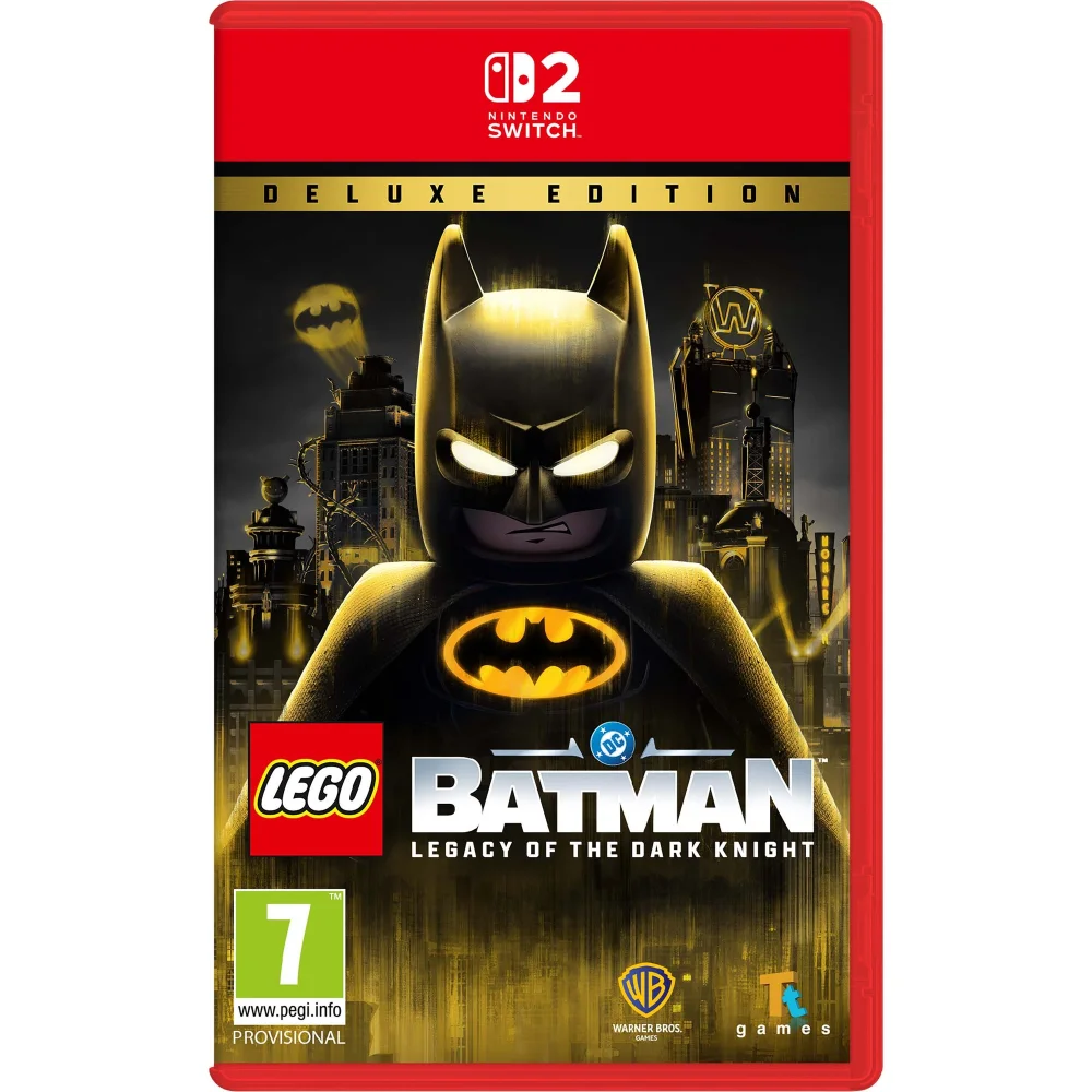Nintendo Switch 2 LEGO Batman Legacy of The Dark Knight Deluxe Edition Game Image 1
