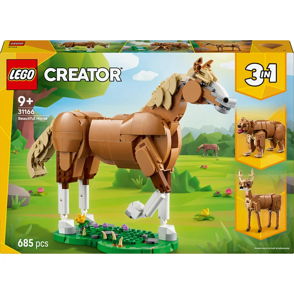 LEGO Creator Beautiful Horse Construction Set 31166 Image 1