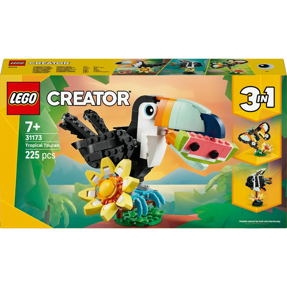 LEGO Creator Tropical Toucan Construction Set 31173 Image 1