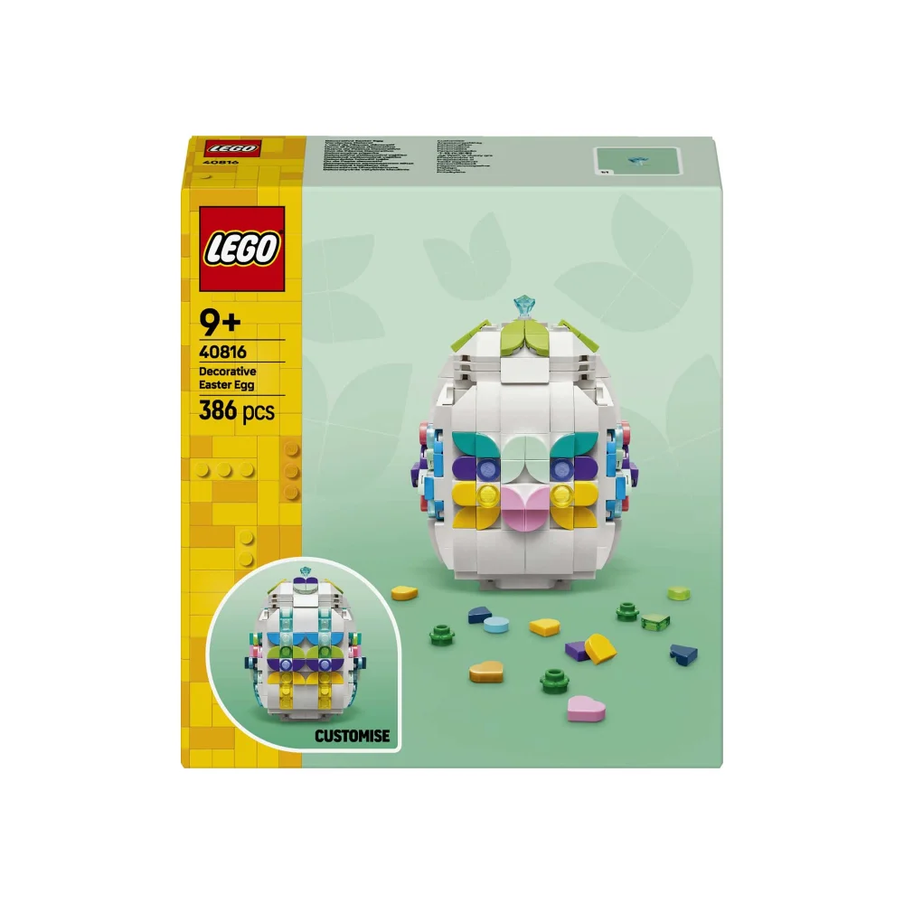 LEGO Decorative Easter Egg Construction Set 40816 Image 1