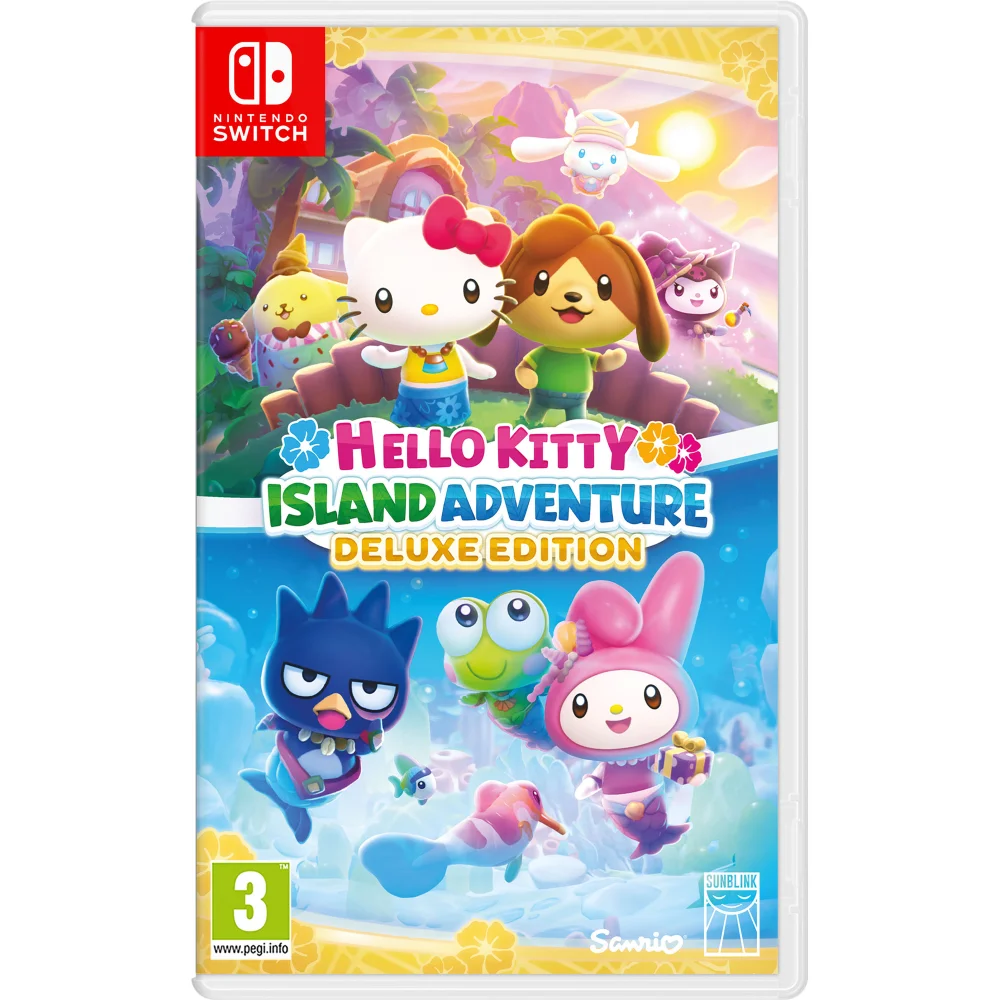 Nintendo Switch Hello Kitty Island Adventure Deluxe Edition Game Image 1