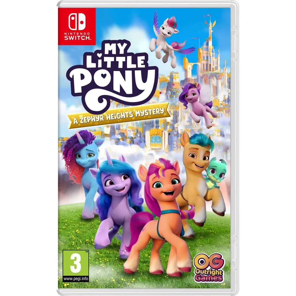 Nintendo Switch My Little Pony Zephyr Heights Mystery Game Image 1